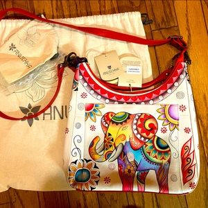Anuschka Elephant Purse